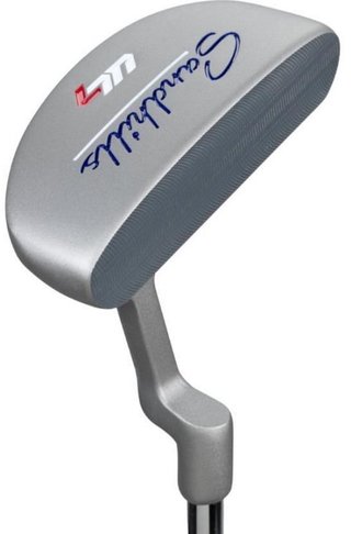 U.S. Kids Golf UL7-60 (152cm) W10 5-Club junior golfset + stand bag, zilver/navy/wit