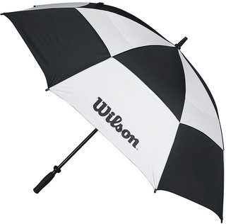 Wilson Double Canopy paraplu 62", zwart