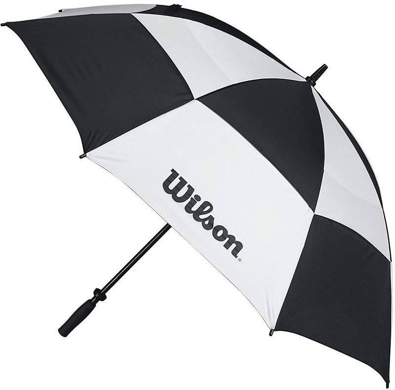 Wilson Double Canopy paraplu 62", zwart
