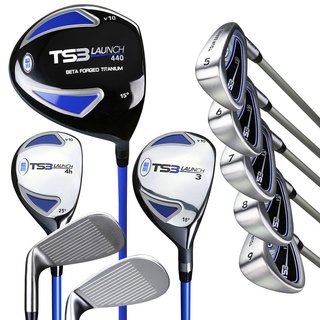 U.S. Kids Golf TS3-54 (137cm) v10 10-Club junior comboset, grafiet
