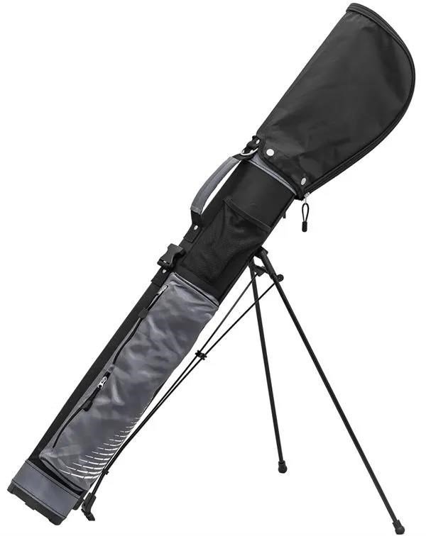 Longridge 5" stand pencil bag, zwart/zilver