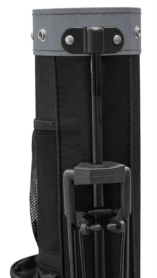 Longridge 5" stand pencil bag, zwart/zilver