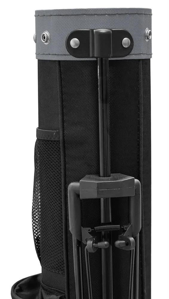 Longridge 5" stand pencil bag, zwart/zilver