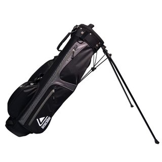 Longridge 6" Weekend stand bag, zwart/zilver