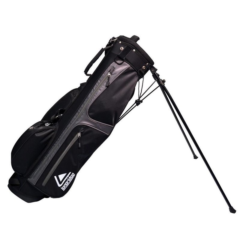 Longridge 6" Weekend stand bag, zwart/zilver