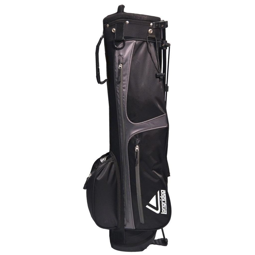 Longridge 6" Weekend stand bag, zwart/zilver
