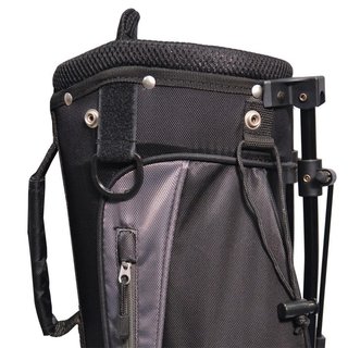 Longridge 6" Weekend stand bag, zwart/zilver