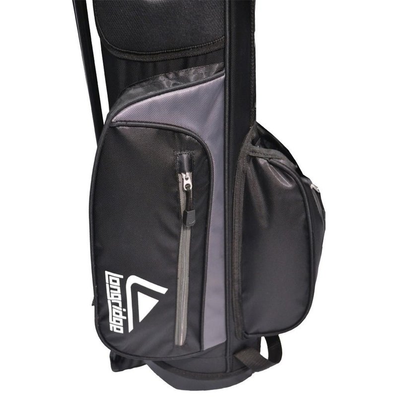 Longridge 6" Weekend stand bag, zwart/zilver