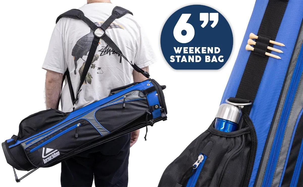 Longridge 6" Weekend stand bag, marine/zwart