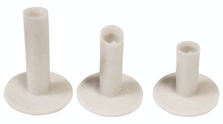 Longridge Rubber Driving Range Tees (3 stuks, S, M, L)