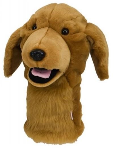 Daphne's Headcovers Golden Retriever driver headcover