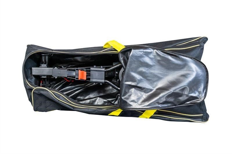 Longridge Golf Trolley Carry Bag, zwart/geel