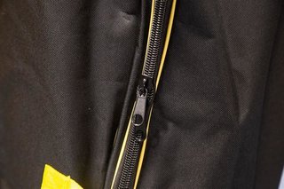 Longridge Golf Trolley Carry Bag, zwart/geel