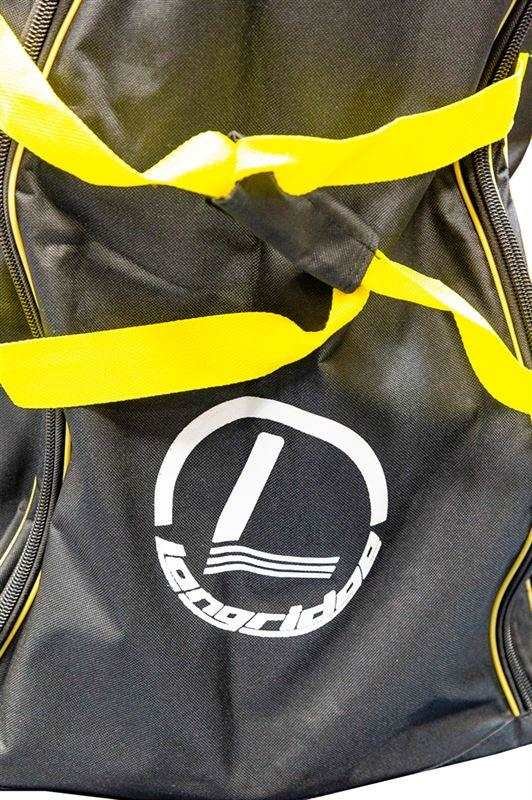 Longridge Golf Trolley Carry Bag, zwart/geel