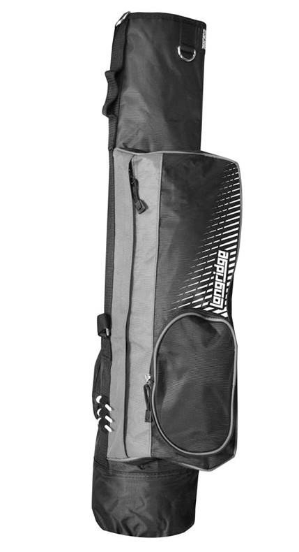 Longridge 5" pencil bag, zwart/zilver