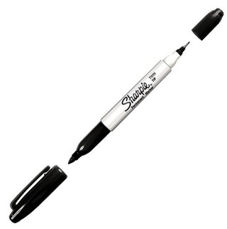 Ostatní Sharpie Twin Tip Permanent Marker zwart