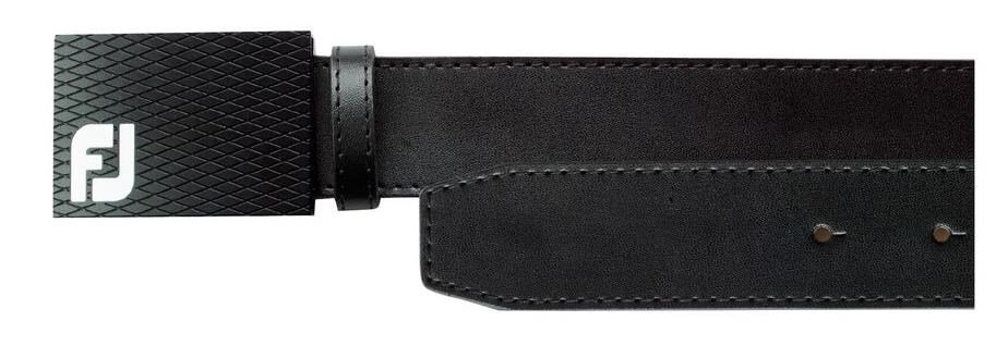 FootJoy Buckle Leather heren riem, zwart