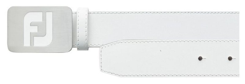 FootJoy Buckle Leather heren riem, wit