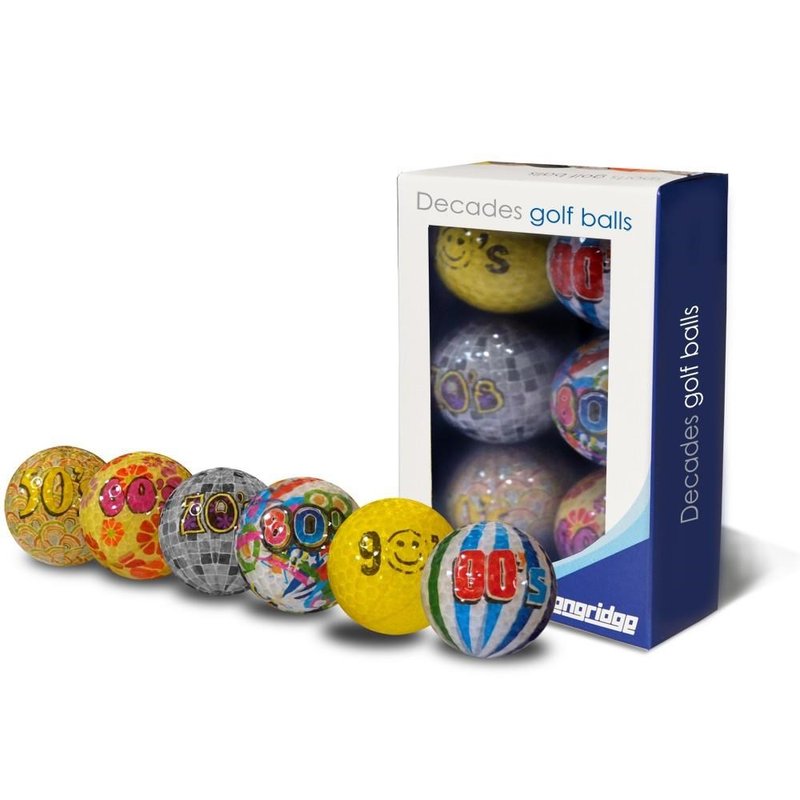 Longridge Decades golfballen, mix van kleuren