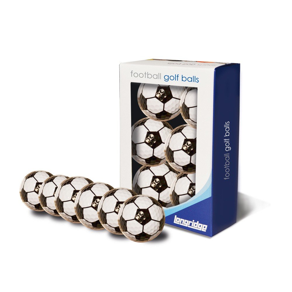 Longridge Football golfballen, mix barev
