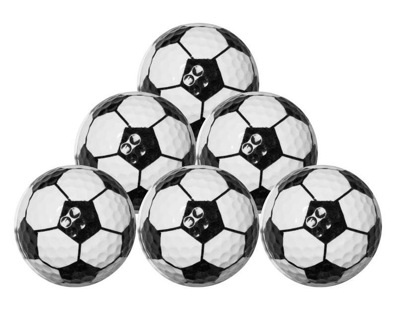 Longridge Football golfballen, mix barev