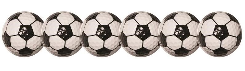 Longridge Football golfballen, mix barev