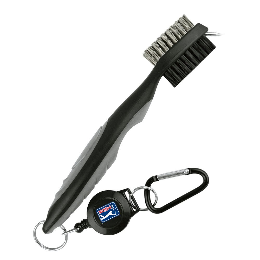 PGA Tour Club Brush and Groove Cleaner, zwart