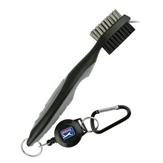 PGA Tour Club Brush and Groove Cleaner, zwart