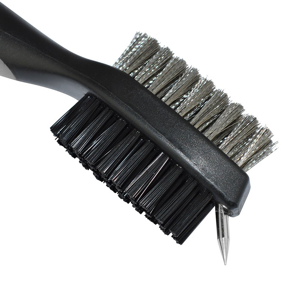 PGA Tour Club Brush and Groove Cleaner, zwart