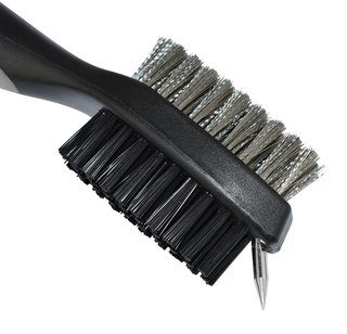 PGA Tour Club Brush and Groove Cleaner, zwart