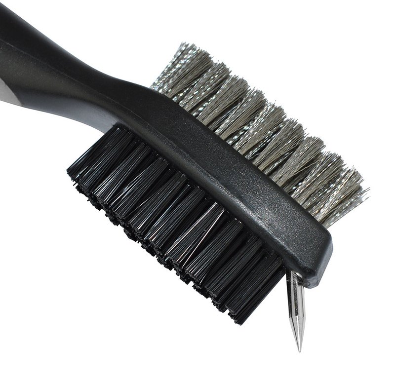 PGA Tour Club Brush and Groove Cleaner, zwart