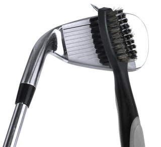 PGA Tour Club Brush and Groove Cleaner, zwart