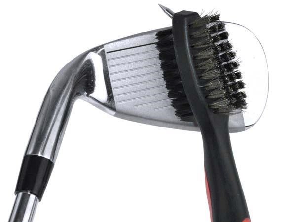 PGA Tour Club Brush and Groove Cleaner, zwart