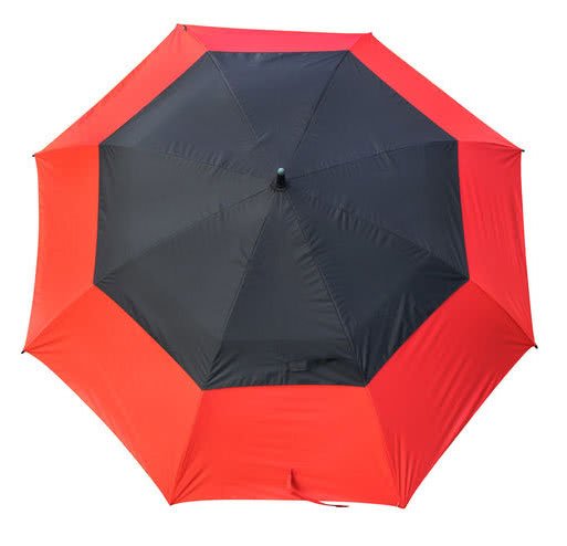 Masters Golf TourDri Colour Burst GR 64" UV paraplu, poppy red/jet black