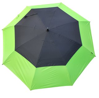 Masters Golf TourDri Colour Burst GR 64" UV paraplu, lime punch/jet black