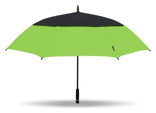 Masters Golf TourDri Colour Burst GR 64" UV paraplu, lime punch/jet black