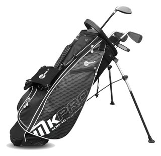 MKids Pro Junior Golf Half Set 65" (165cm/12-14Y) junior golfset, grafiet, stand bag, grijs