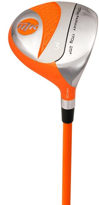 MKids Lite Junior golfset, grafiet, + standtas, oranje