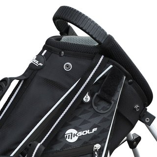 MKids Pro Junior Black 65" (165cm/12-14Y) junior stand bag, zwart