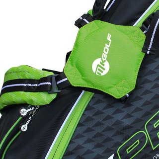 MKids Pro Junior Green 57" (145cm/9-11) junior stand bag, groen