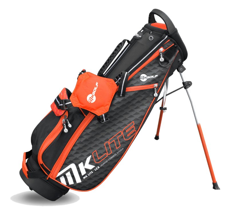 MKids Lite Junior Orange 49" (125cm/6-8Y) junior stand bag, oranje