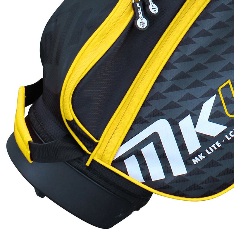MKids Lite Junior Yellow 45" (115cm/5-7Y) junior stand bag, geel