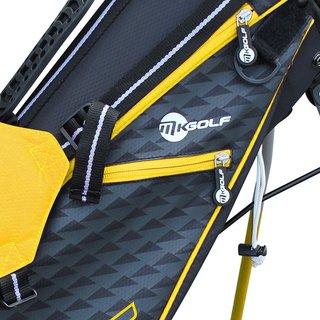 MKids Lite Junior Yellow 45" (115cm/5-7Y) junior stand bag, geel
