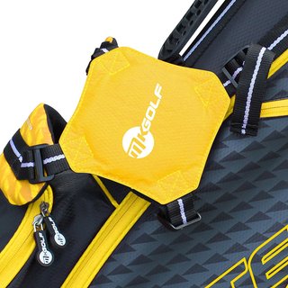 MKids Lite Junior Yellow 45" (115cm/5-7Y) junior stand bag, geel