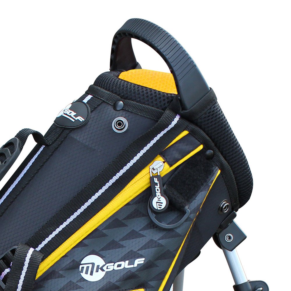 MKids Lite Junior Yellow 45" (115cm/5-7Y) junior stand bag, geel