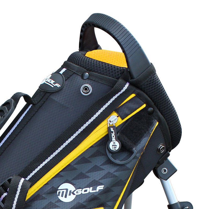 MKids Lite Junior Yellow 45" (115cm/5-7Y) junior stand bag, geel