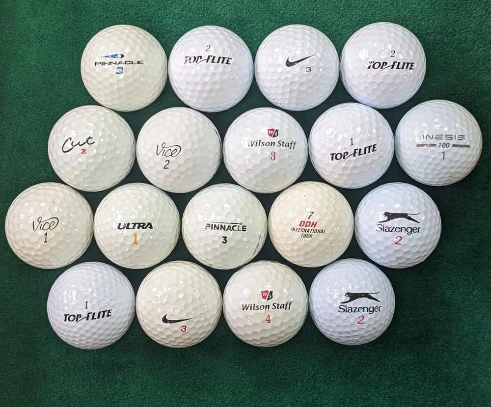 Longridge American 18 Mixed golfballen