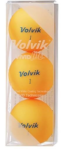 Volvik VIVID Lite golfballen, oranje