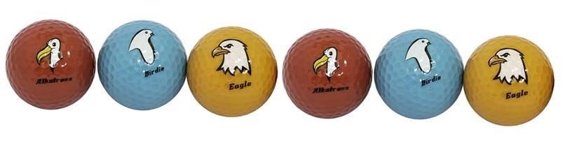 Longridge Under Par golfballen, mix