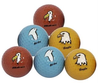 Longridge Under Par golfballen, mix